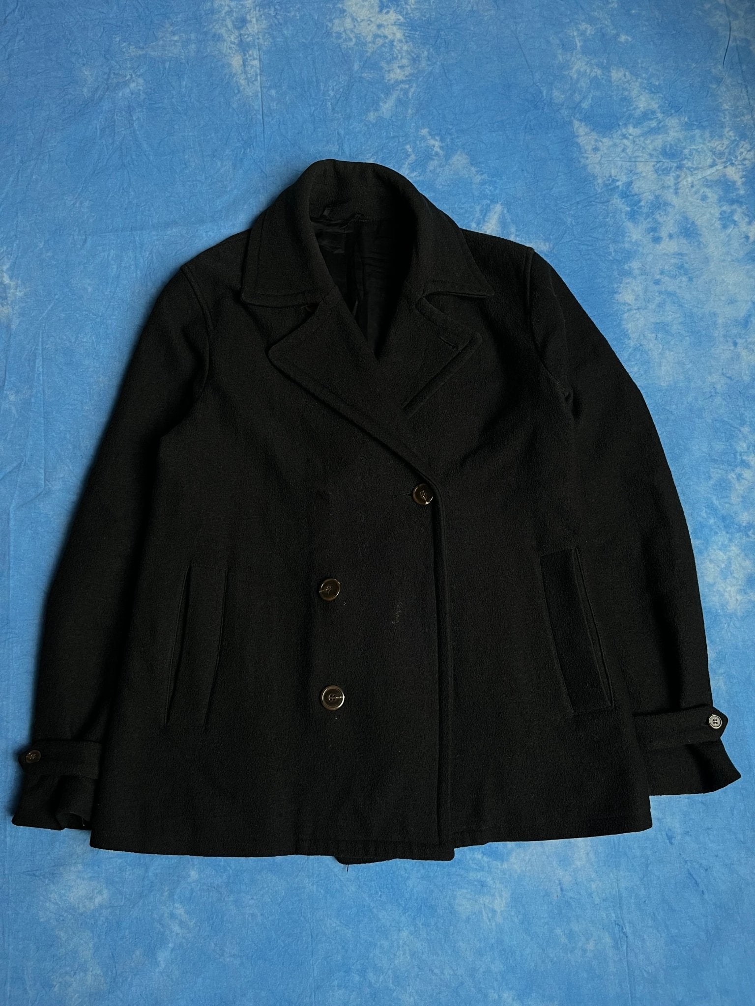 Płaszcz Wełniany Mr Start 00s M | Piggy Boxer Vintage Shop