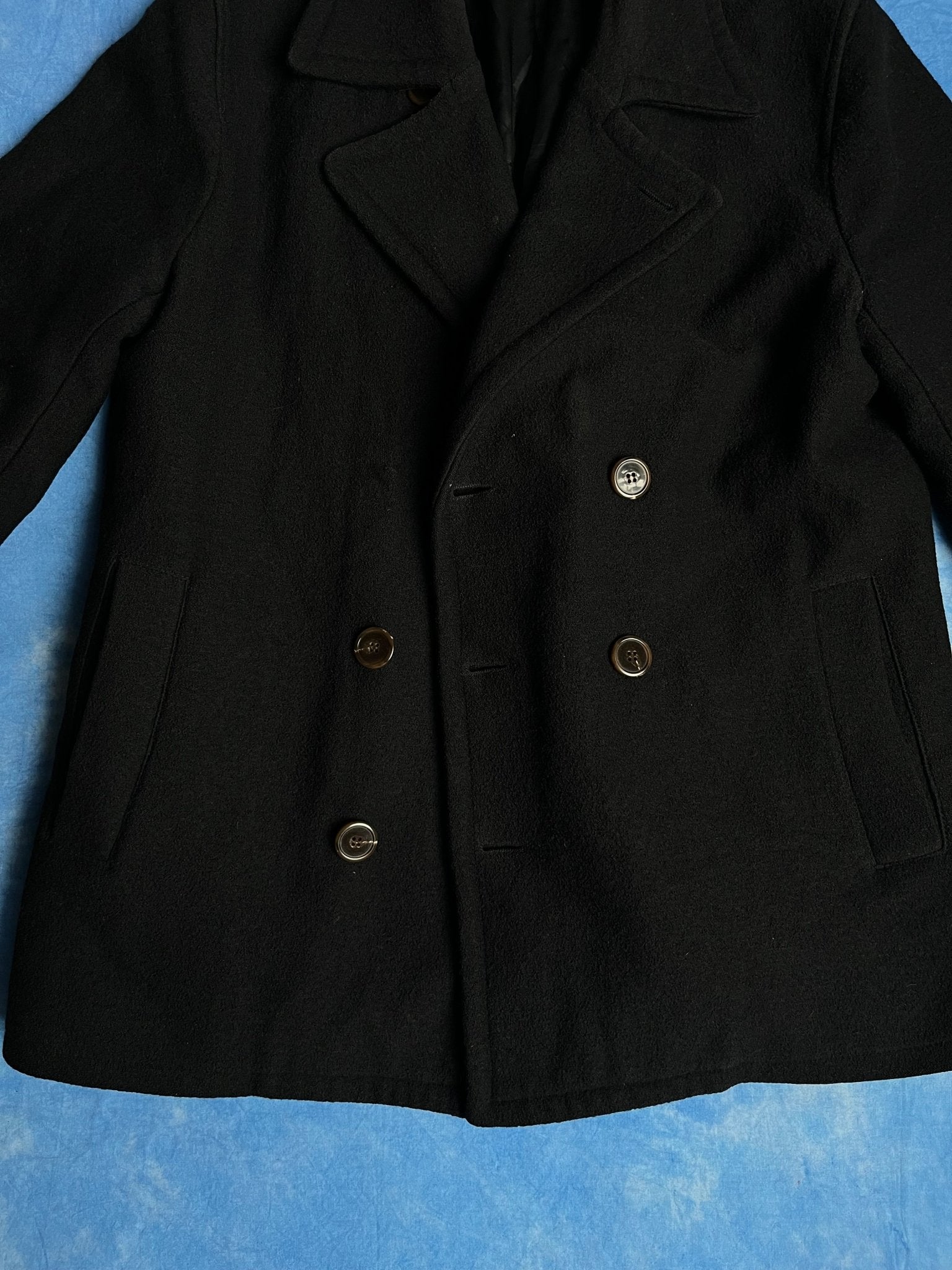 Płaszcz Wełniany Mr Start 00s M | Piggy Boxer Vintage Shop