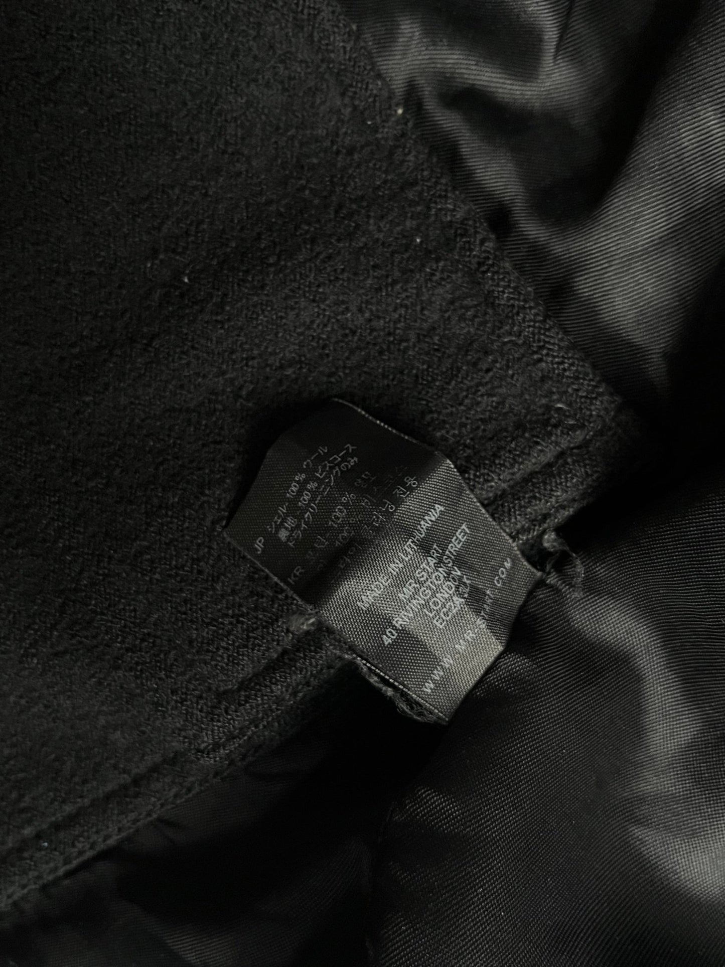 Płaszcz Wełniany Mr Start 00s M | Piggy Boxer Vintage Shop