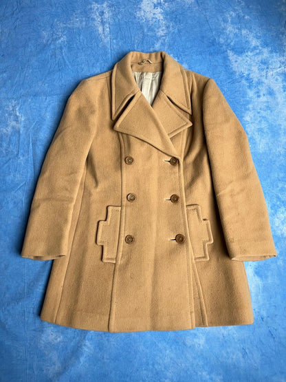 Płaszcz Wełniany Pure New Wool 90s M | Piggy Boxer Vintage Shop