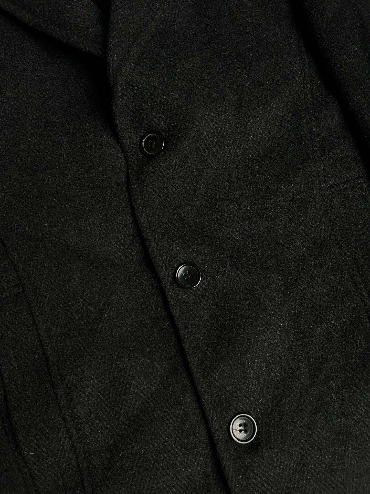 Płaszcz Zenelli Wełniano Kaszmirowy 90s M - L | Piggy Boxer Vintage Shop