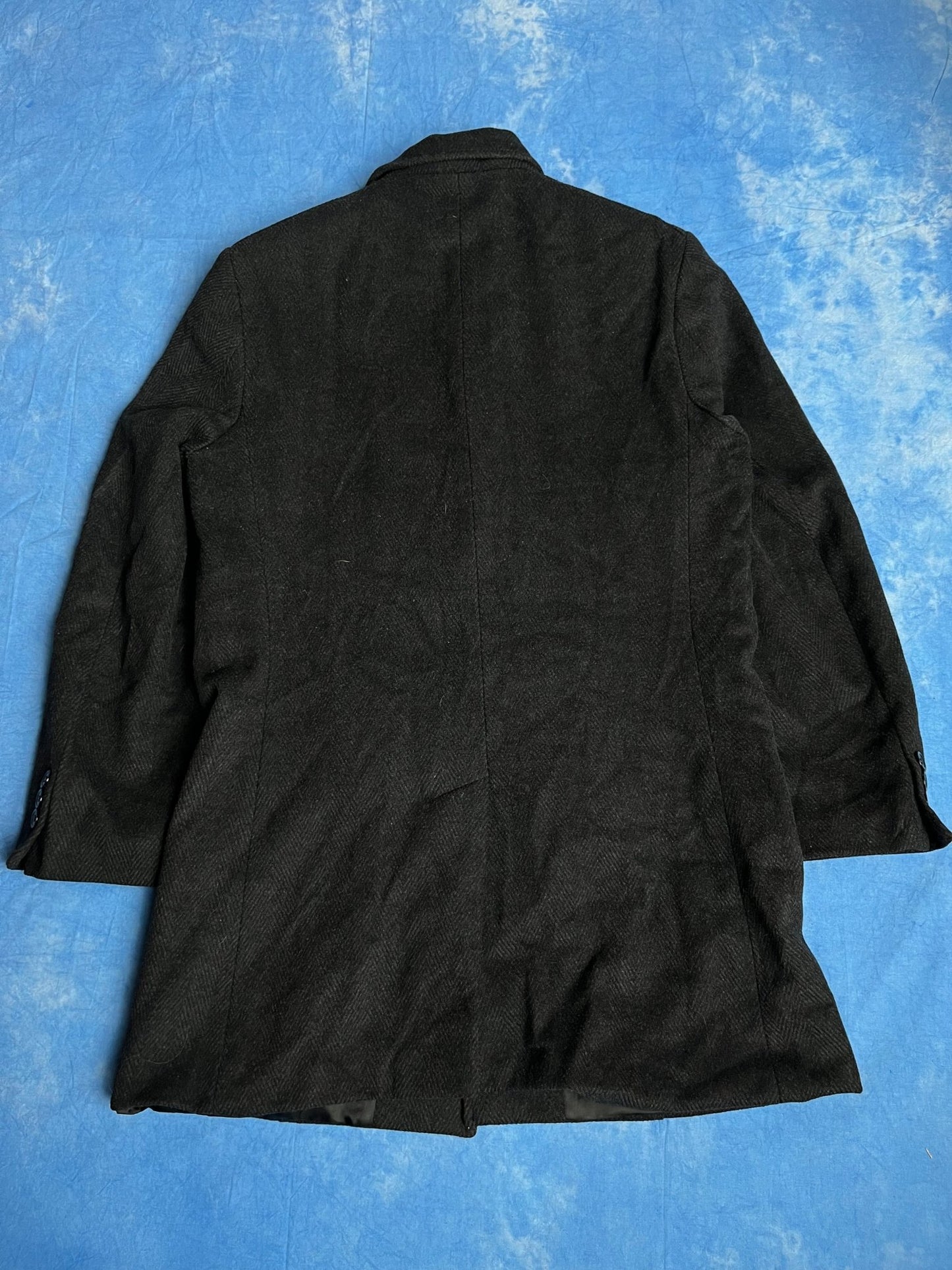 Płaszcz Zenelli Wełniano Kaszmirowy 90s M - L | Piggy Boxer Vintage Shop