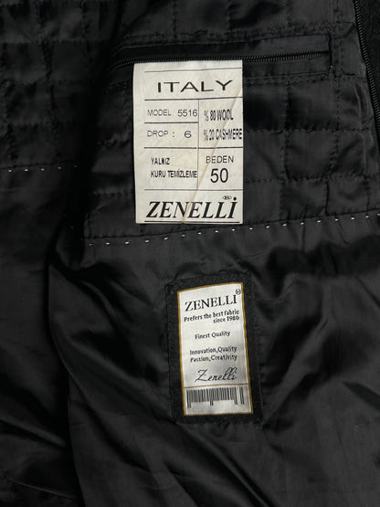 Płaszcz Zenelli Wełniano Kaszmirowy 90s M - L | Piggy Boxer Vintage Shop