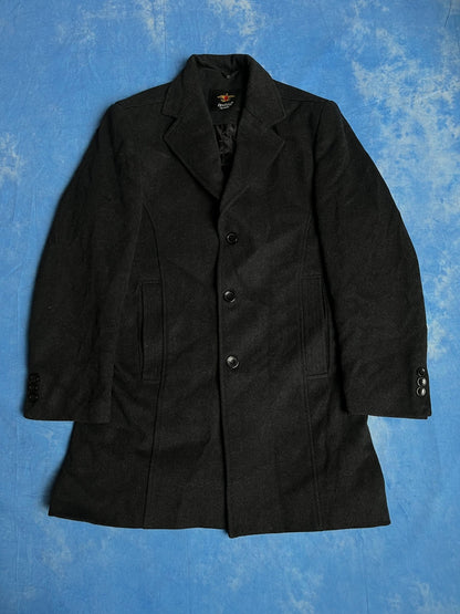 Płaszcz Zenelli Wełniano Kaszmirowy 90s M - L | Piggy Boxer Vintage Shop