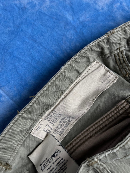 Spodnie Cargo Ralph Lauren Polo Jeans 00s 36x34 | Piggy Boxer Vintage Shop