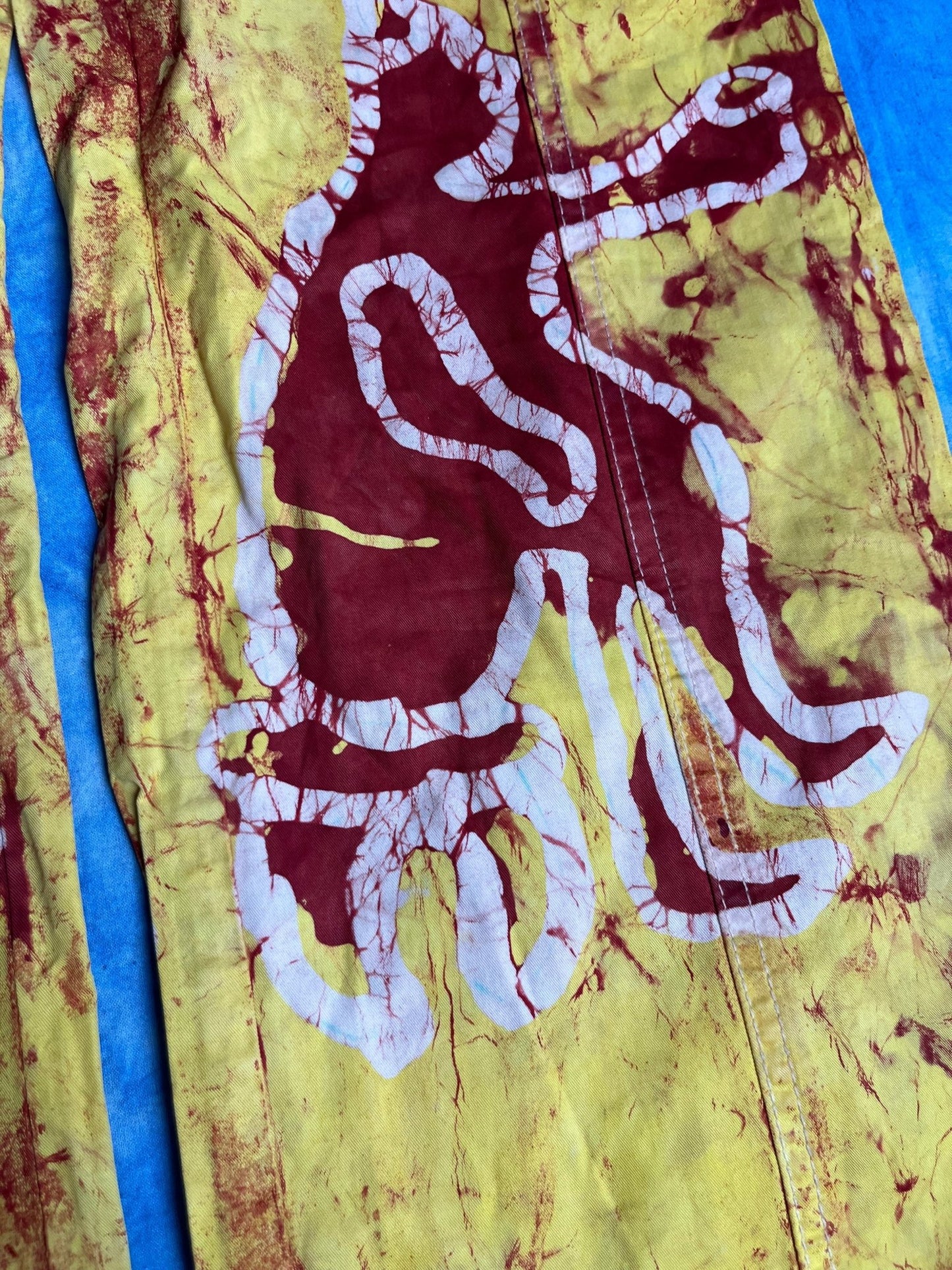 Spodnie Custom Dzwony Yes Esaac 00s S | Piggy Boxer Vintage Shop