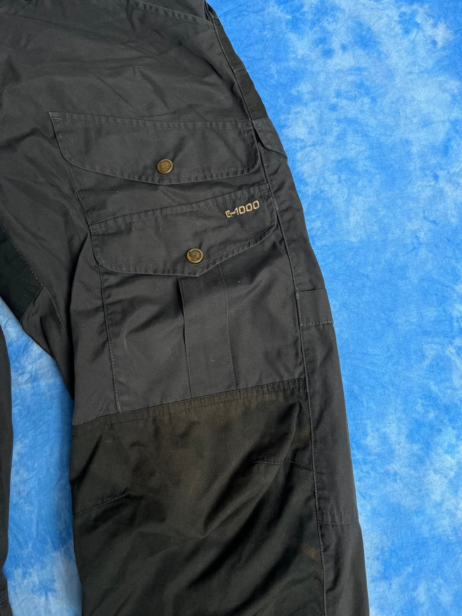 Spodnie Fjallraven Regular Fit Mid Waist G - 1000 W32 | Piggy Boxer Vintage Shop