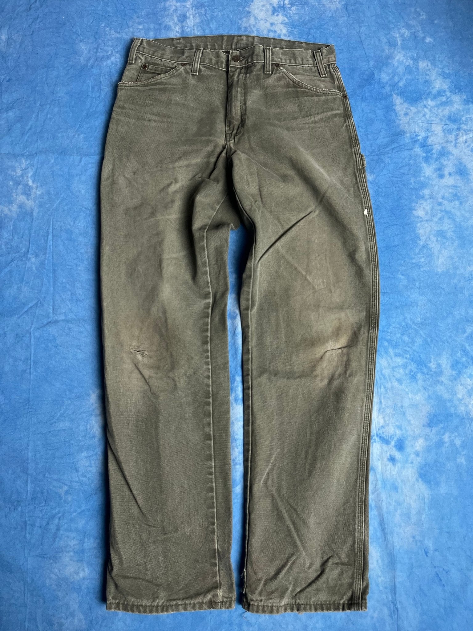 Spodnie Khaki Carhartt Single Knee 90s M | Piggy Boxer Vintage Shop