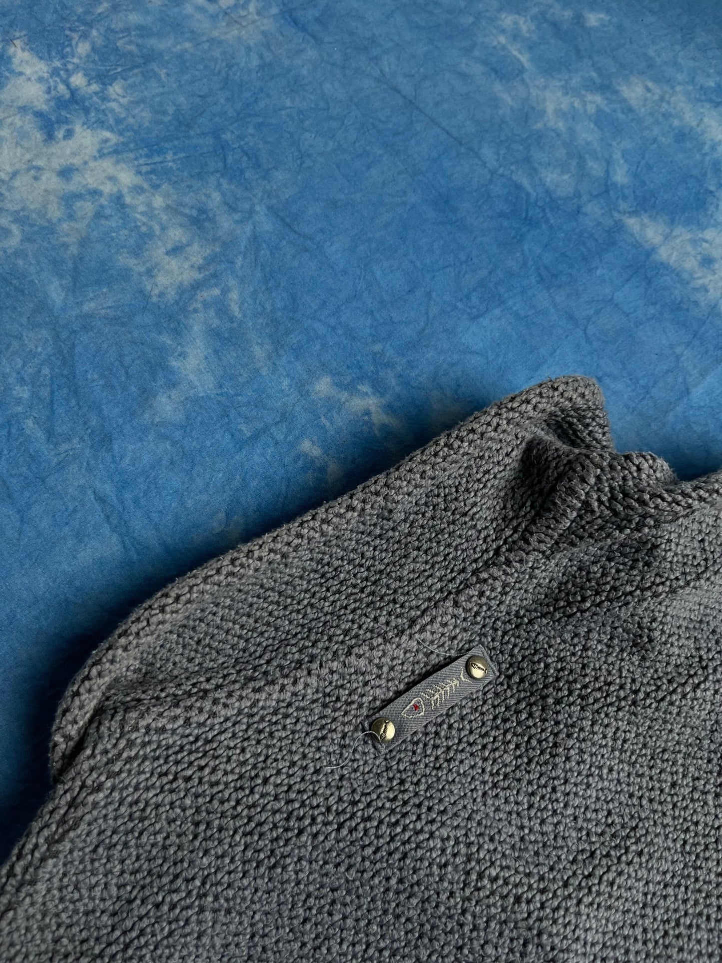 Sweter Quarter Zip Weird Fish 00s S | Piggy Boxer Vintage Shop