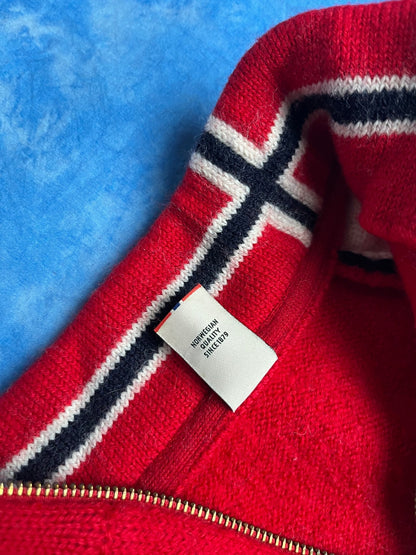 Sweter Wełniany Quarter Zip Dale of Norway 00s XS | Piggy Boxer Vintage Shop