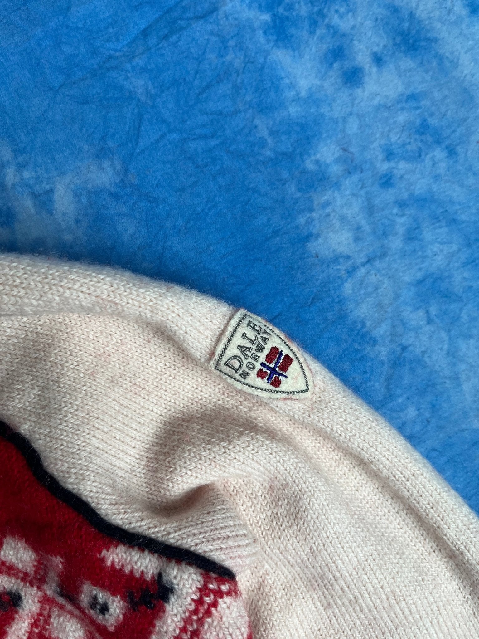 Sweter Wełniany Quarter Zip Dale of Norway 00s XS | Piggy Boxer Vintage Shop