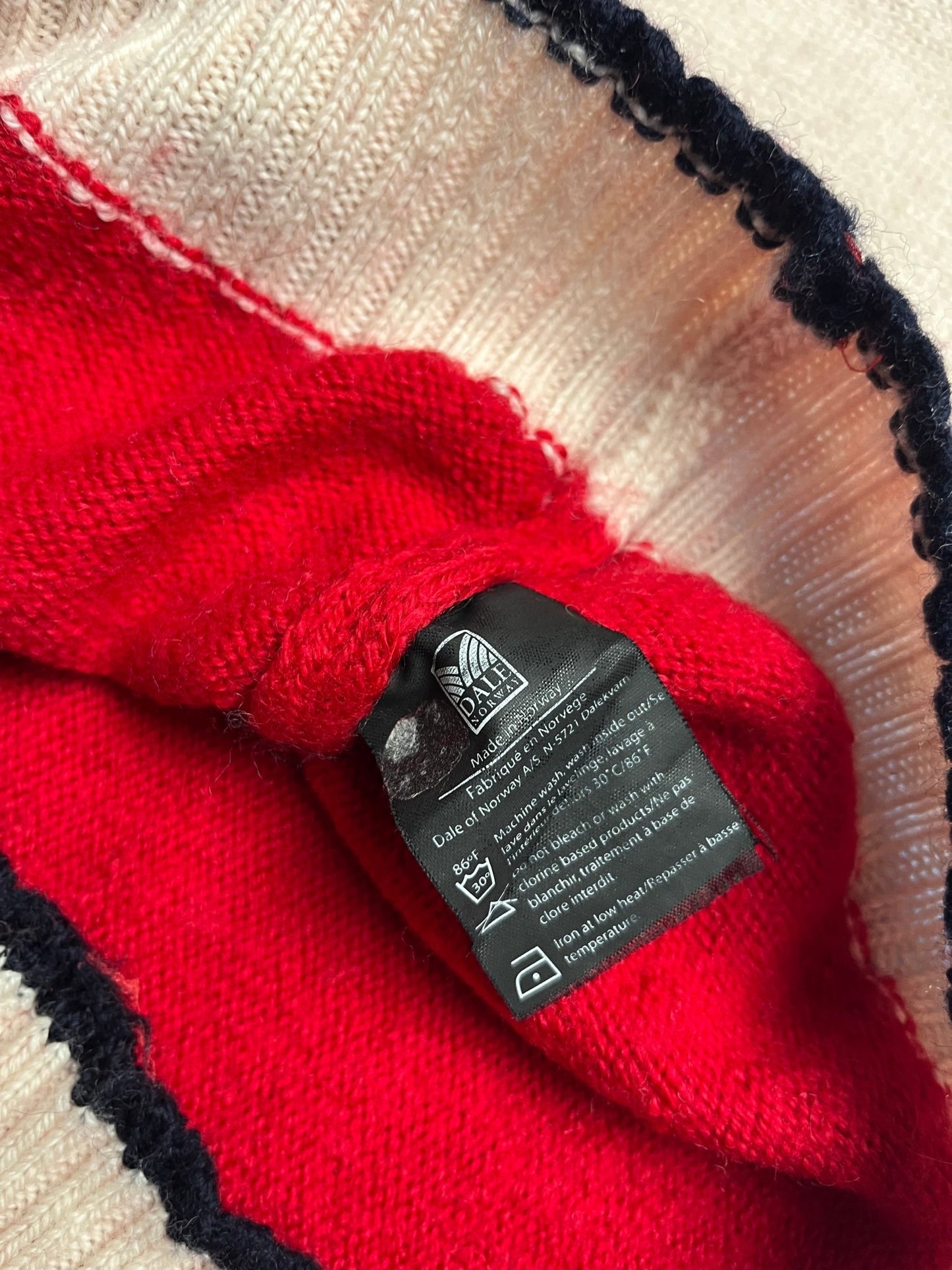 Sweter Wełniany Quarter Zip Dale of Norway 00s XS | Piggy Boxer Vintage Shop