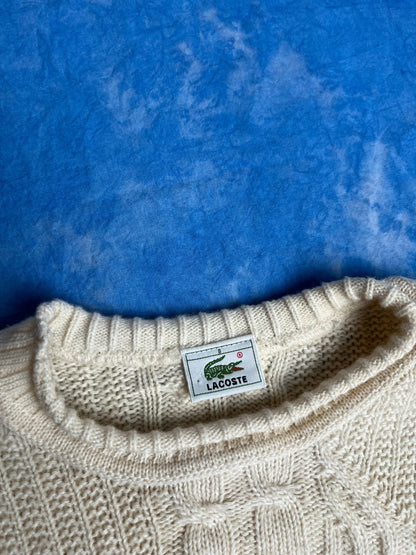 Sweter Wełniany z Dzianiny 90s XL | Piggy Boxer Vintage Shop