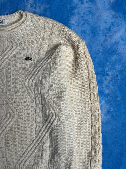 Sweter Wełniany z Dzianiny 90s XL | Piggy Boxer Vintage Shop