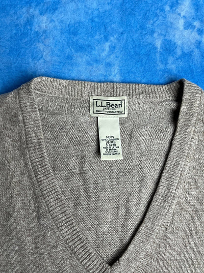 Sweter z Wełny Jagnięcej L.L Bean 00s XL | Piggy Boxer Vintage Shop