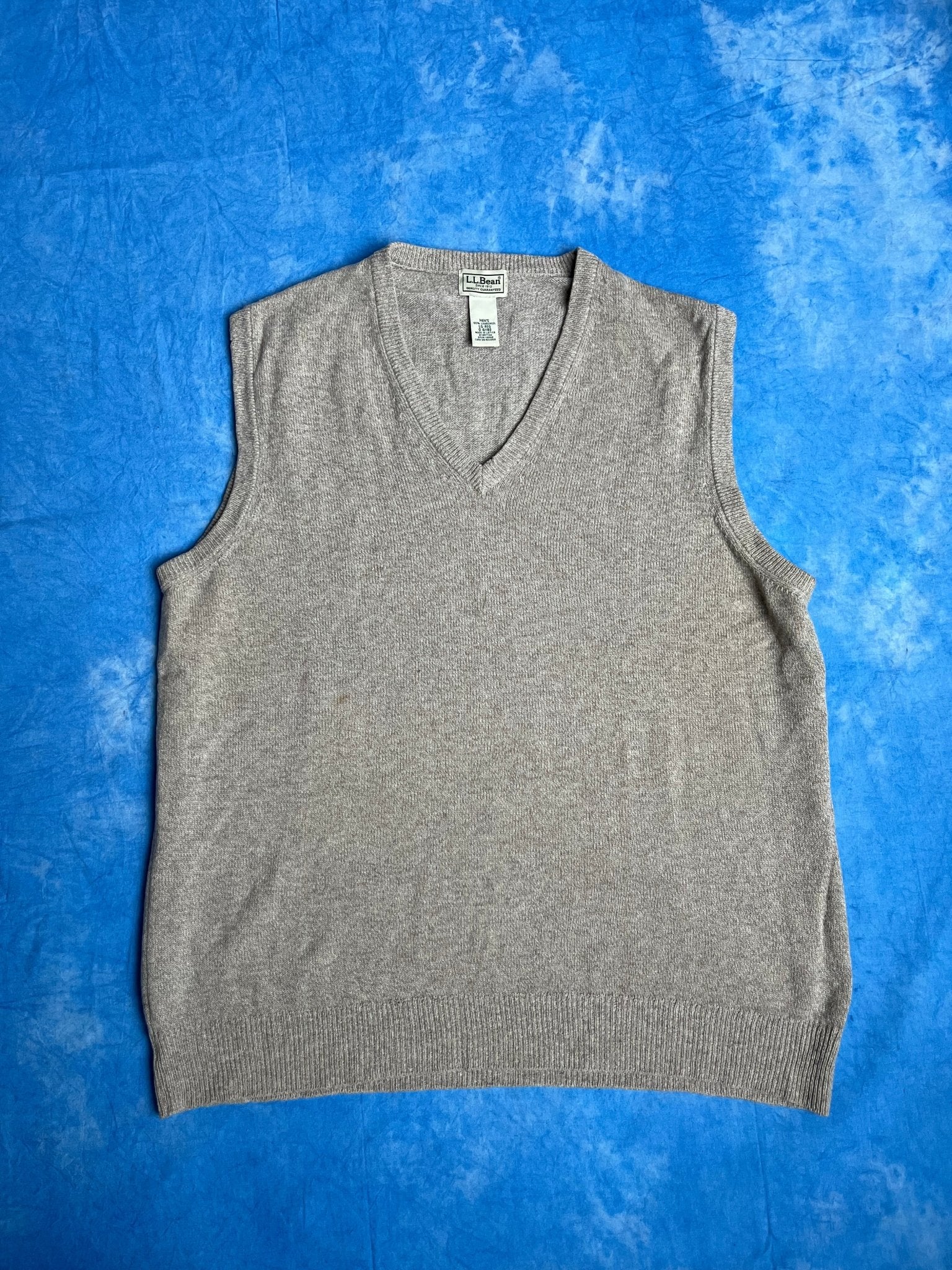 Sweter z Wełny Jagnięcej L.L Bean 00s XL | Piggy Boxer Vintage Shop