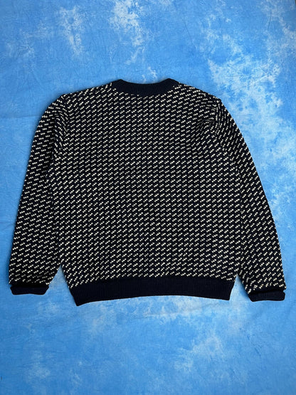 Sweterek Wełniany L.L. Bean Birdseye 90s L | Piggy Boxer Vintage Shop