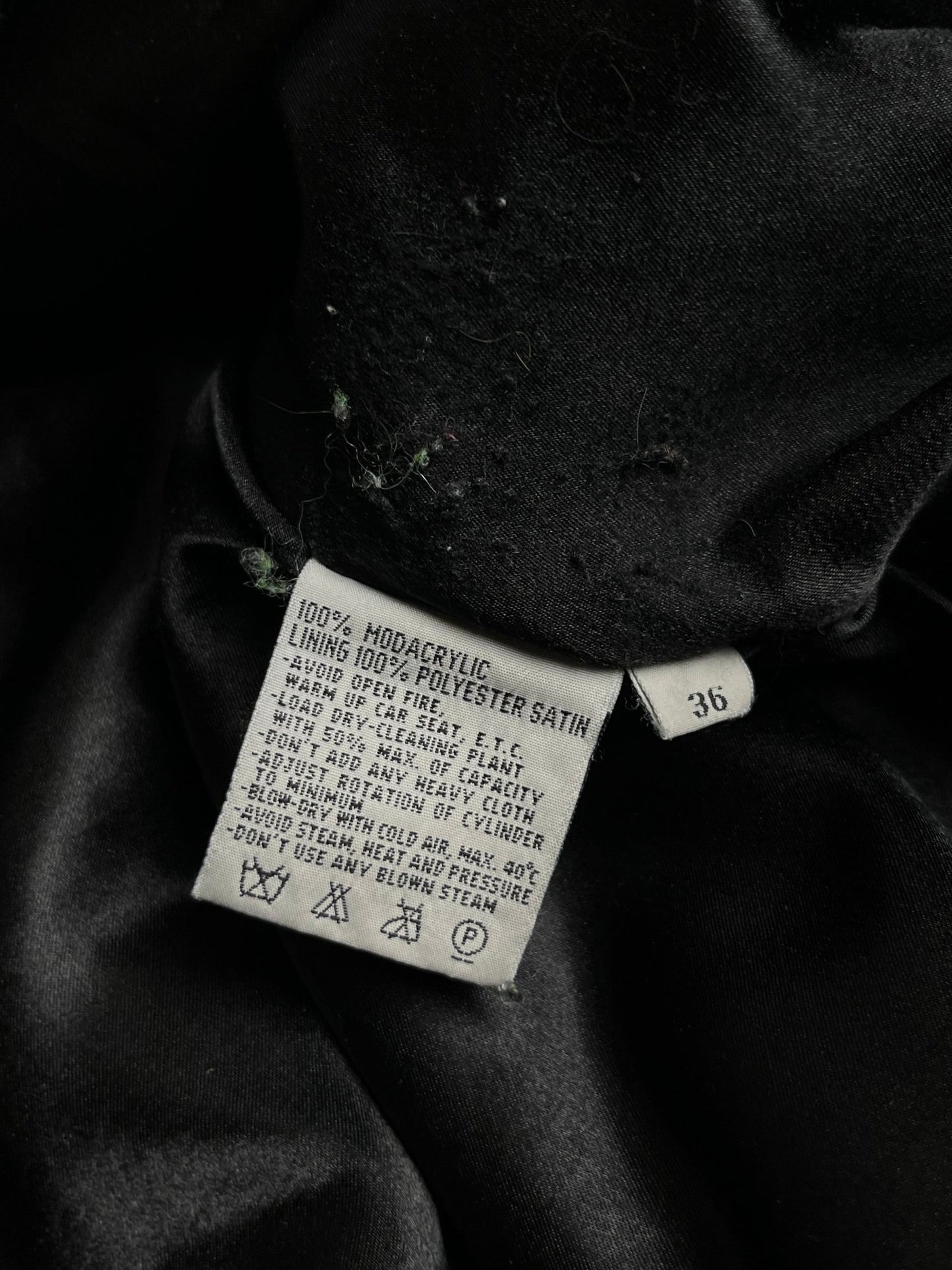 Sztuczne Futro Pierre Klein 90s Oversized | Piggy Boxer Vintage Shop