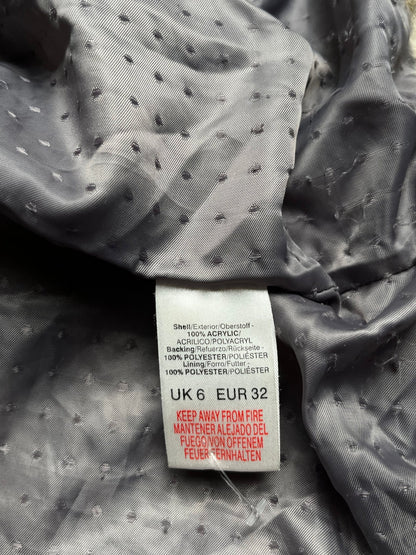 Sztuczne Futro w Łaty Krówki 00s S | Piggy Boxer Vintage Shop