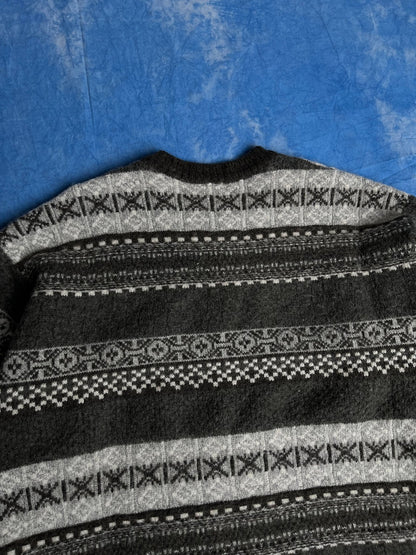 Vintage Sweterek Alpaka Wełniany Blend 90s L | Piggy Boxer Vintage Shop