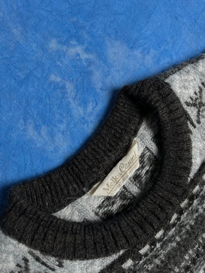 Vintage Sweterek Alpaka Wełniany Blend 90s L | Piggy Boxer Vintage Shop