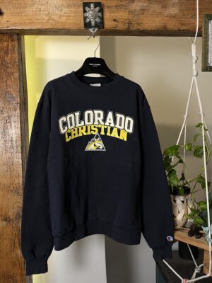 Crewneck Champion Colorado Christian University 00s