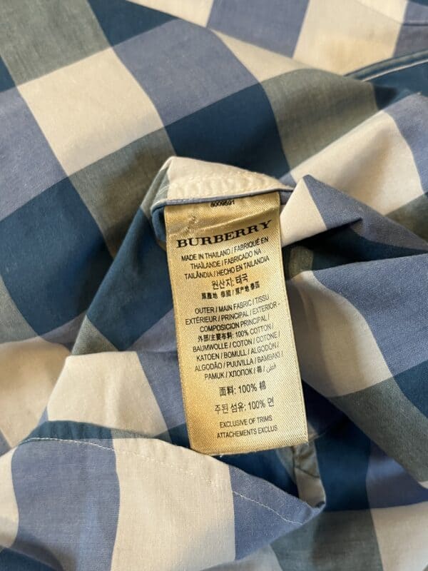 Koszula w kratę Burberry Brit Nova Check - obrazek 8
