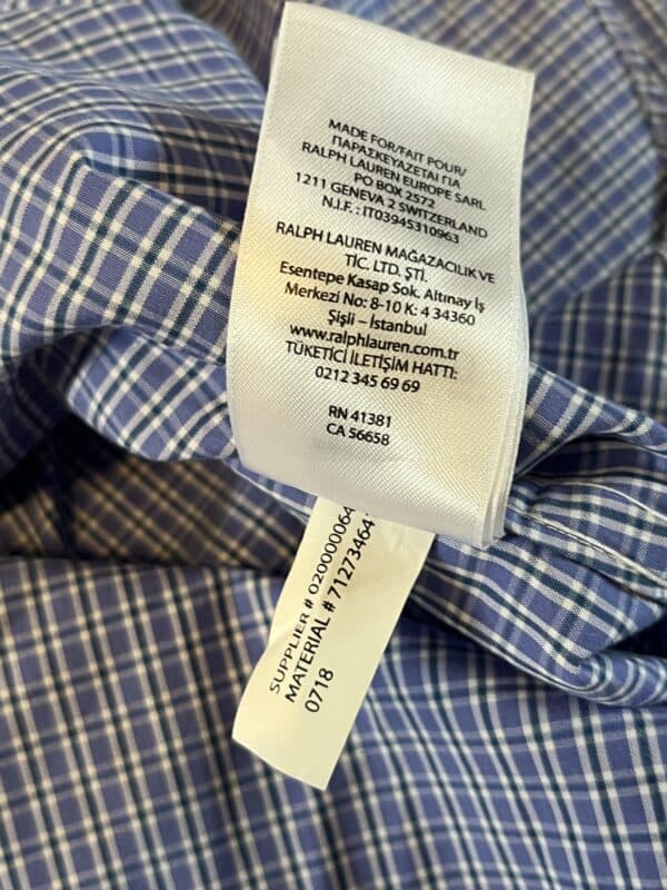 Koszula w kratę Polo Ralph Lauren Easy Care - obrazek 8