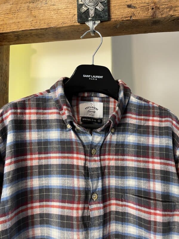 Koszula w kratę Portuguese Flannel - obrazek 3