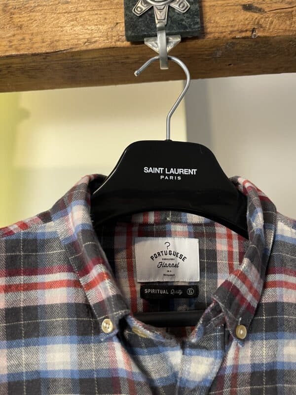 Koszula w kratę Portuguese Flannel - obrazek 4