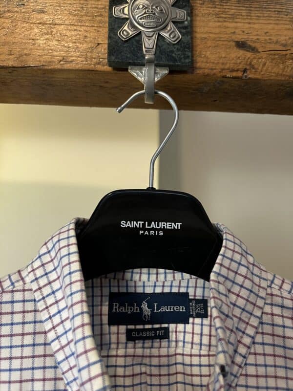 Koszula w kratę Ralph Lauren 90s - obrazek 4