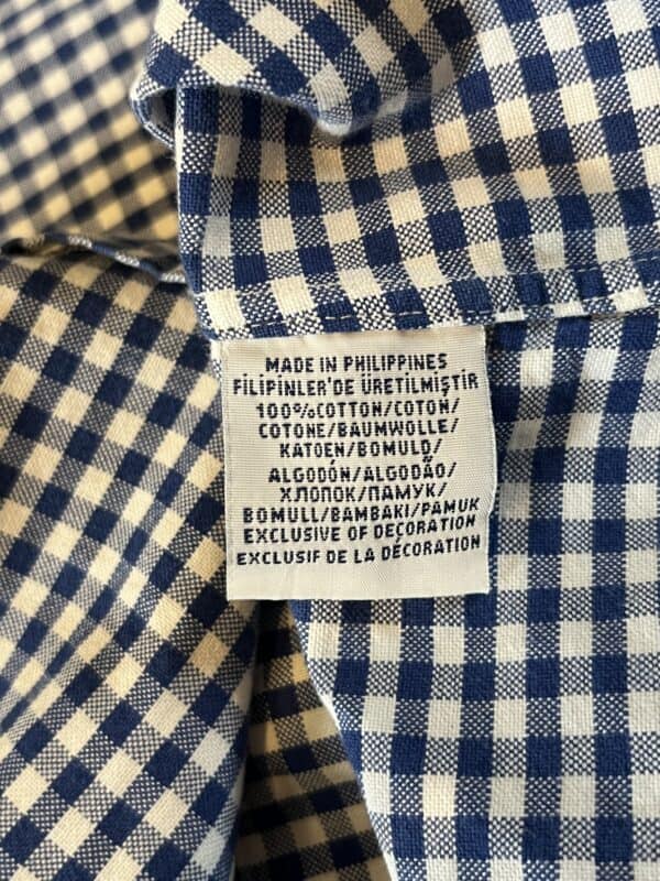 Koszula w kratę Ralph Lauren Slim Fit 90s Vintgae - obrazek 5