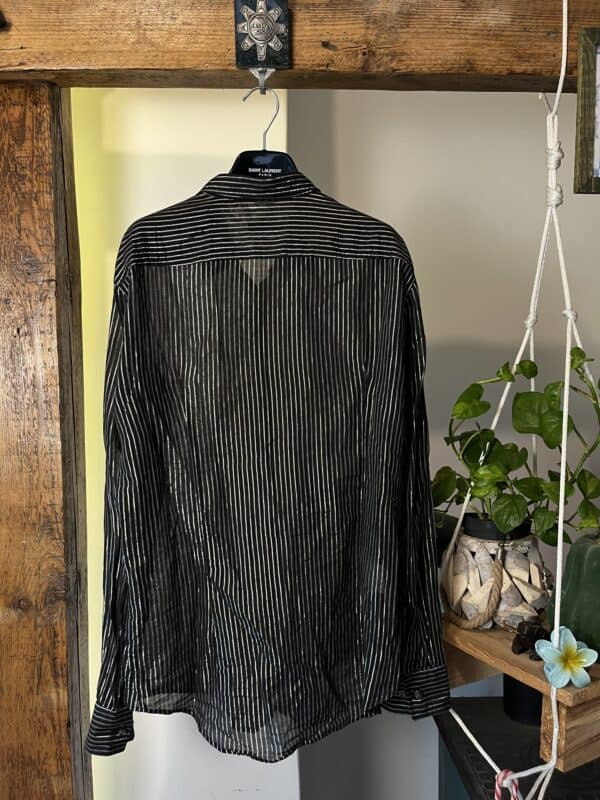 Koszula w paski Hugo Boss Mesh 90s Vintage - obrazek 2