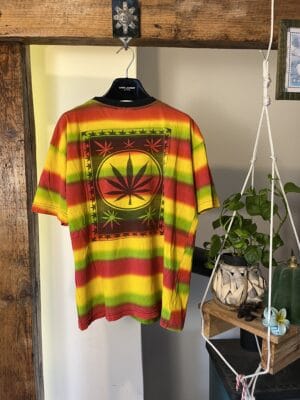 Koszulka Ganja Cannabis Vintage