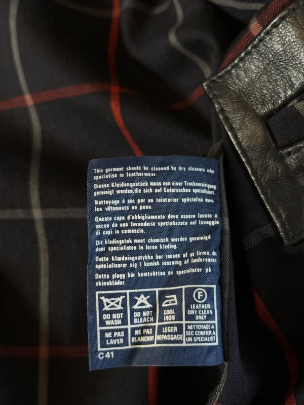 Kurtka Skórzana Burberry's Nova Check 90s - obrazek 9