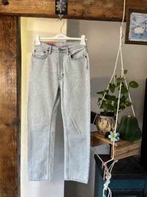 Jeansy Acne Studios Blå Konst Log It Blue