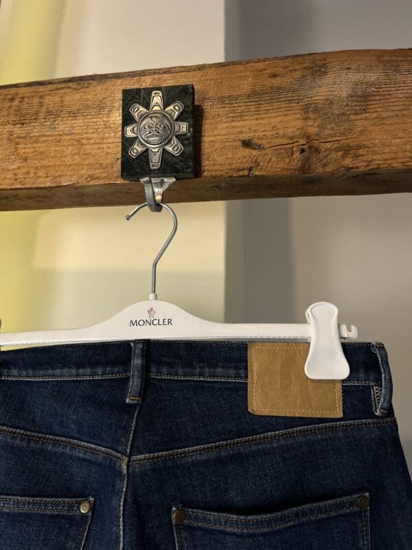 Jeansy Acne Studios Blå Konst Max Dark Blue - obrazek 4