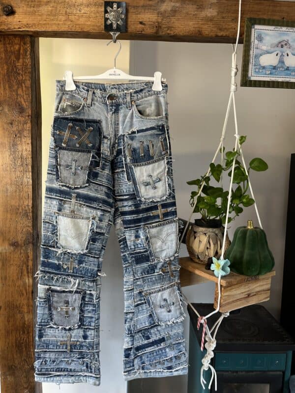 Jeansy Custom Levi's 550 - 1996