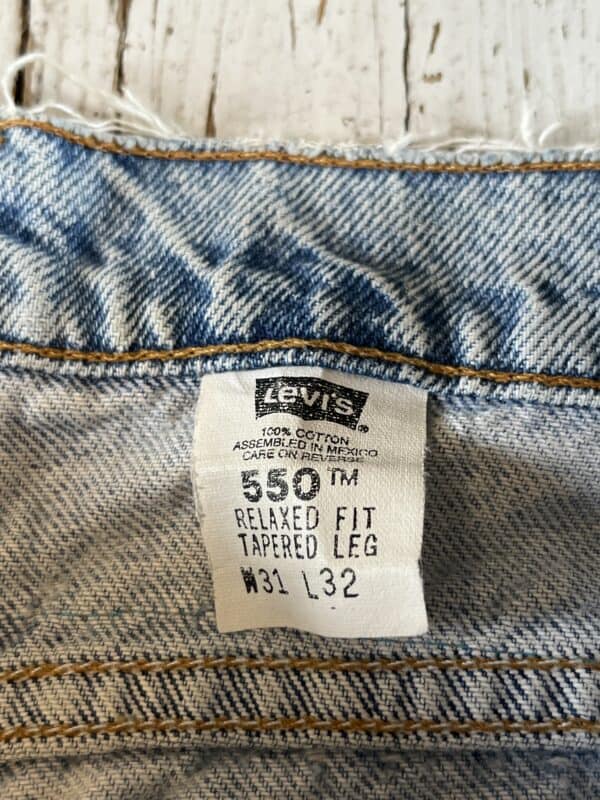 Jeansy Custom Levi's 550 - 1996 - obrazek 6