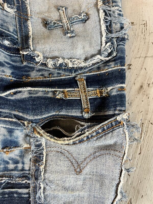 Jeansy Custom Levi's 550 - 1996 - obrazek 16