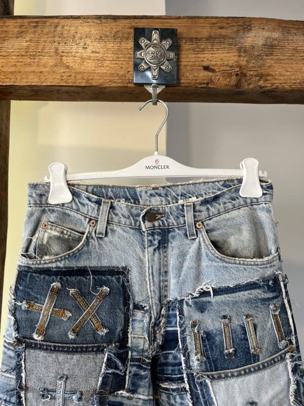 Jeansy Custom Levi's 550 - 1996 - obrazek 3