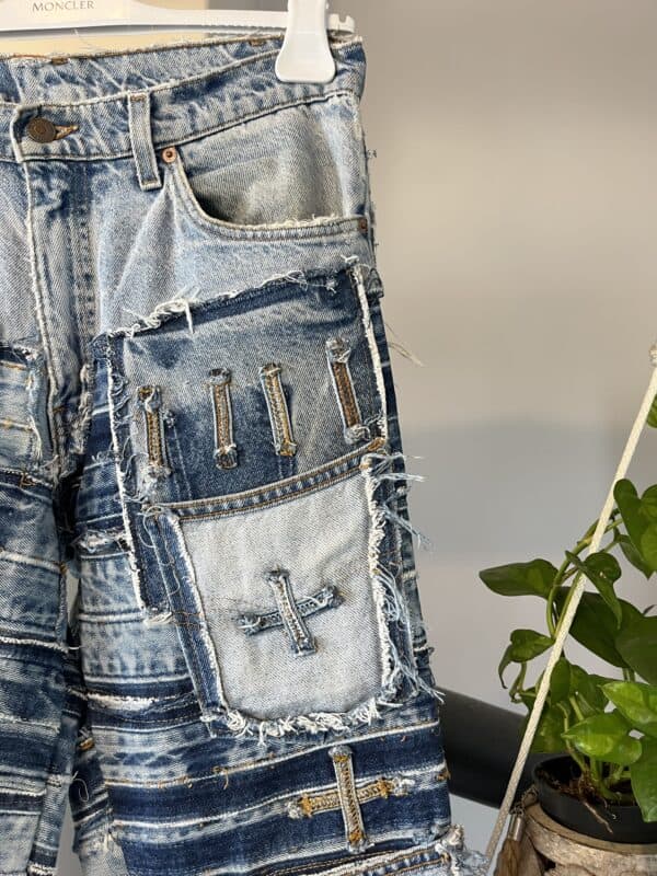 Jeansy Custom Levi's 550 - 1996 - obrazek 11
