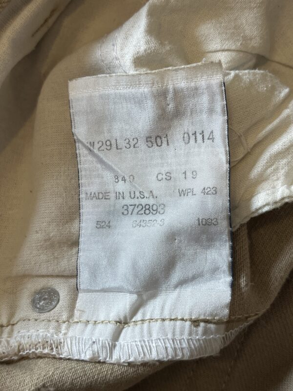 Jeansy Levi's 501 - 1993 - obrazek 7