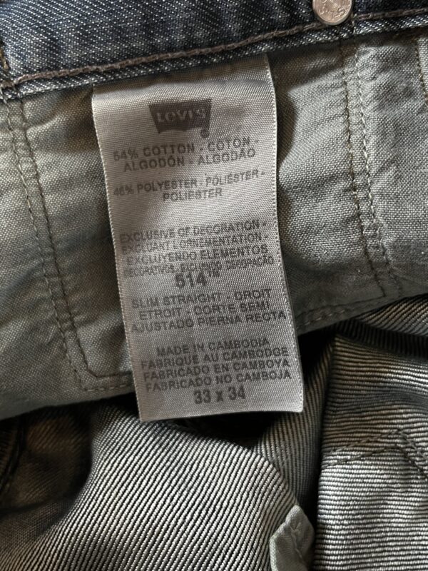 Jeansy Levi's 514 00s - obrazek 9