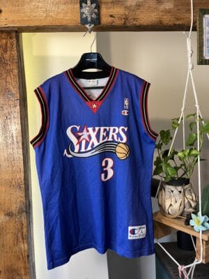 Koszulka Champion Philadelphia 76ers - Allen Iverson 90s