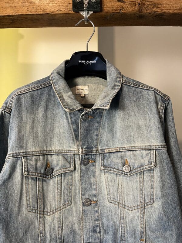 Kurtka Jeansowa Calvin Klein 00s - obrazek 3