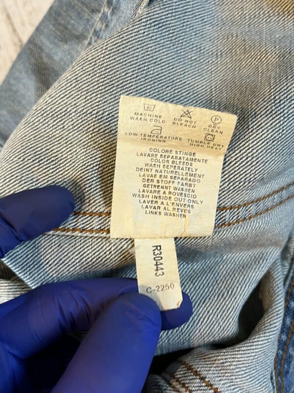Kurtka Jeansowa Calvin Klein 00s - obrazek 9