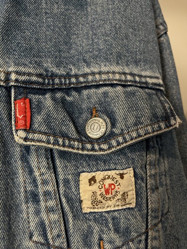 Kurtka Jeansowa Chevignon Conquest Western 90s - obrazek 6