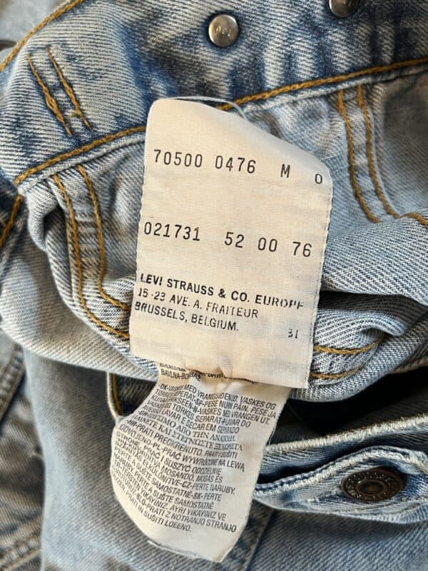 Kurtka Jeansowa Levi's 70500 04 - 00s - obrazek 9