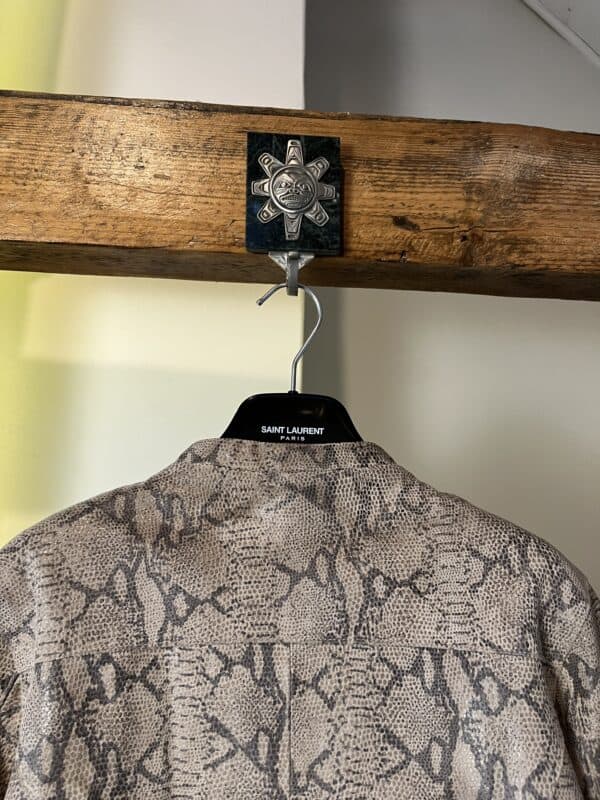 Kurtka Skórzana Snake Pattern 00s - obrazek 7